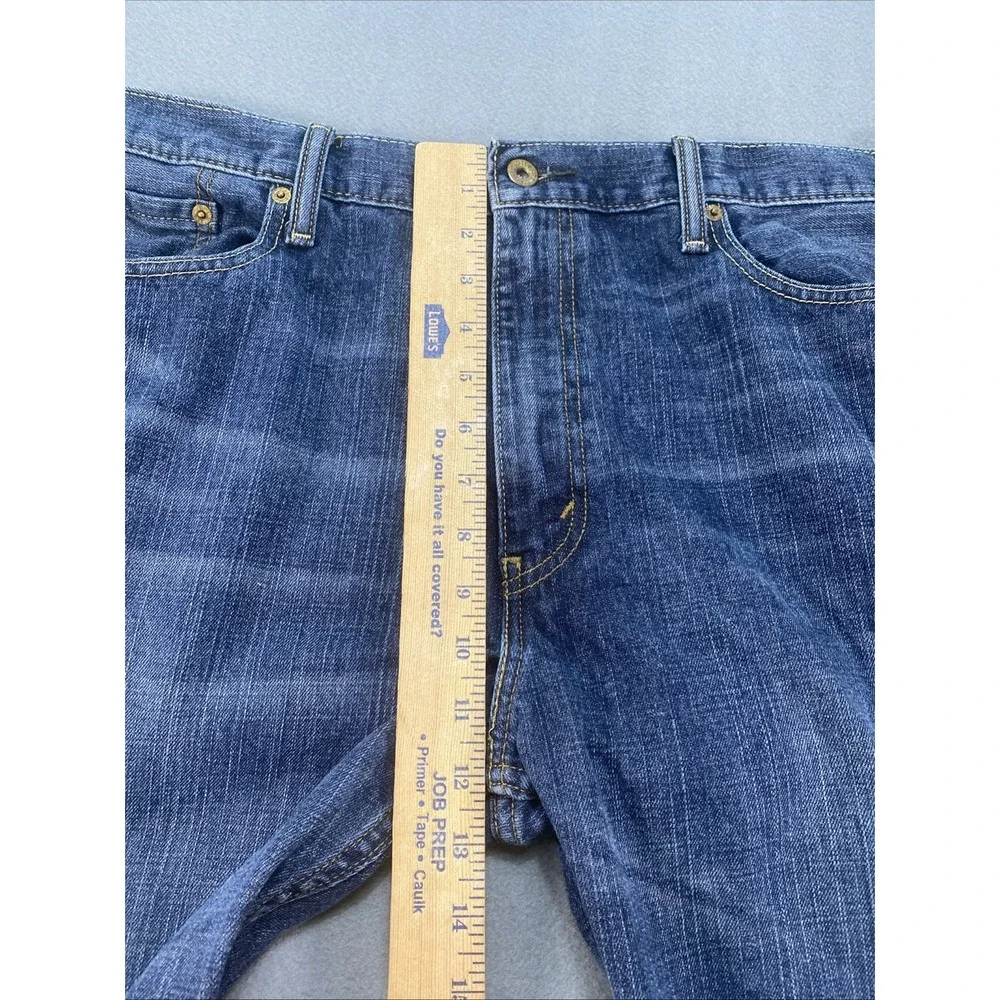 Levis 569 Mens Jeans Dark Wash 40x32 Loose‎ Straight Fit Modern Laid Back